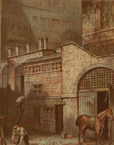 Stables on Salisbury Street, Strand by English School
