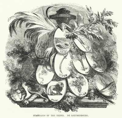 Standards of the Tribes, De Loutherbourg by English School