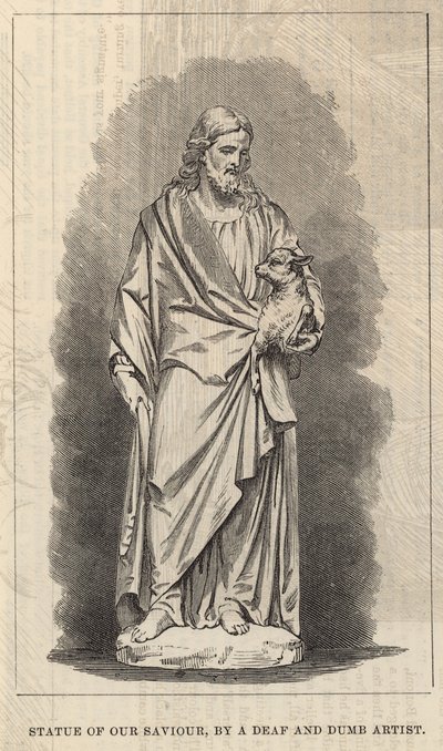 Statue of Our Saviour by English School
