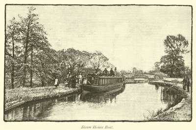 Steam House Boat by English School