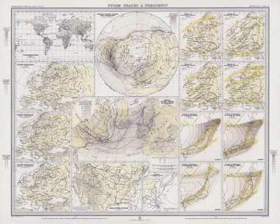 Storm Tracks and Frequency by English School