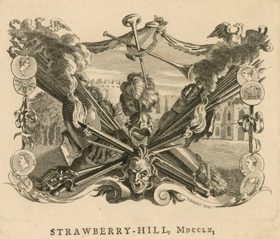 Strawberry Hill, London, 1760 by English School