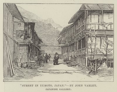 Street in Yumoto, Japan by English School