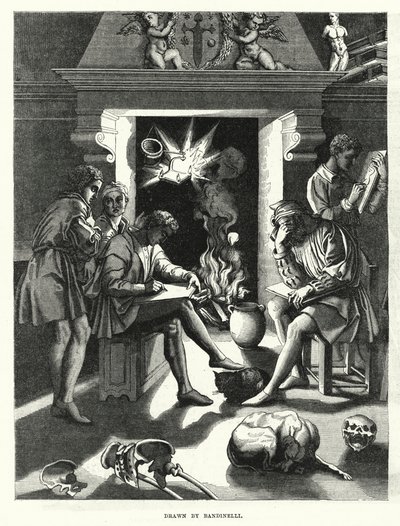 Studio of Baccio Bandinelli in the sixteenth century by English School