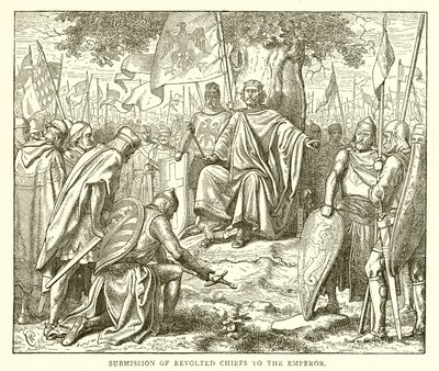 Submission of Revolted Chiefs to the Emperor by English School