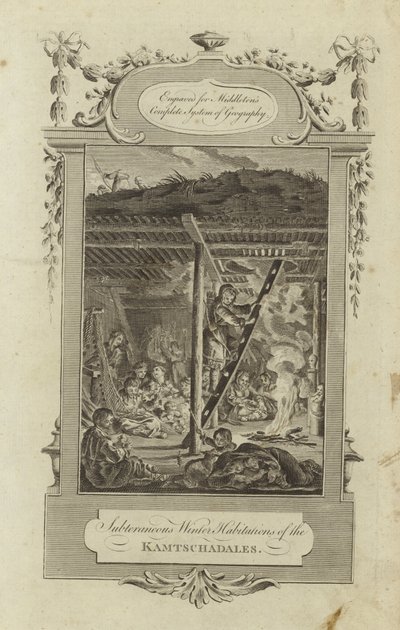 Subterranean Winter Habitations of the Kamtschadales by English School