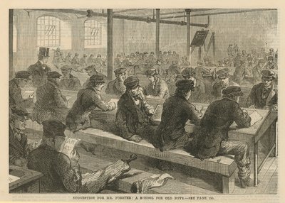 Suggestion for Mr Forster: a school for old boys by English School