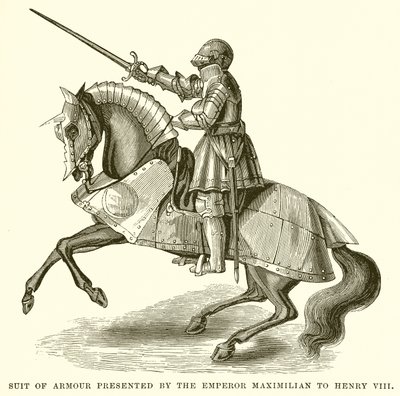 Suit of Armour Presented by the Emperor Maximilian to Henry VIII by English School