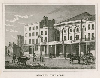 Surrey Theatre, Blackfriars Road, London by English School