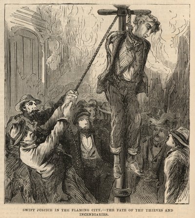 Swift Justice in the Flaming City by English School
