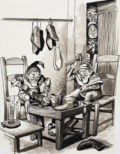 Tales from Many Lands: The Merry Cobblers by English School