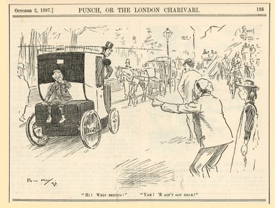 Taxi Cabs - Electric, 1897 by English School