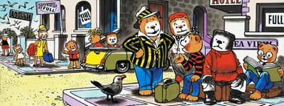 Teddy Bears Looking for Accommodation by English School