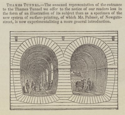 Thames Tunnel by English School