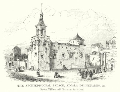 The Archiepiscopal Palace, Alcala de Henares by English School