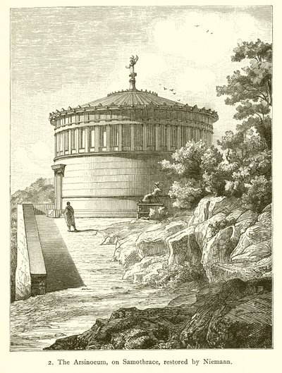 The Arsinoeum, on Samothrace, Restored by Nietmann by English School