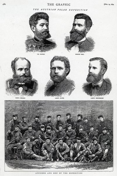 The Austrian Polar Expedition, published in The Graphic, November 14 1874 by English School
