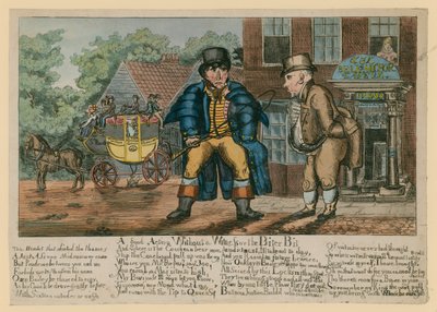 The Bell and Anchor Tavern by English School