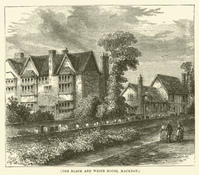 The Black and White House, Hackney by English School
