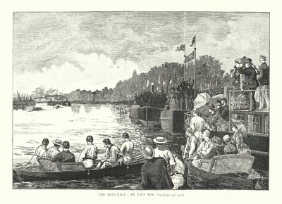 The Boat-Race, An Easy Win by English School