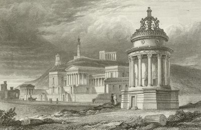 The Calton Hill, Edinburgh by English School