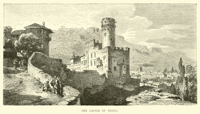 The Castle of Trent by English School
