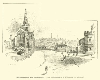 The Cathedral and Necropolis by English School