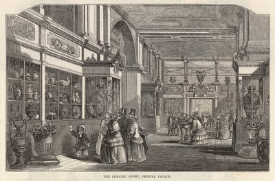 The Ceramic Court, Crystal Palace by English School