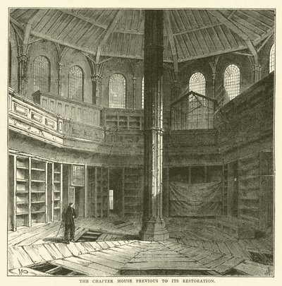 The Chapter House previous to its restoration by English School