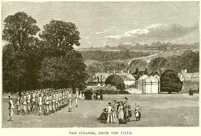 The College, from the Field by English School