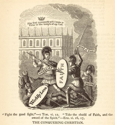 The Conquering Christian by English School