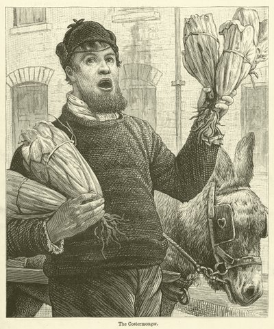 The Costermonger by English School