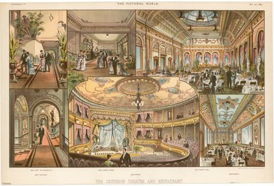 The Criterion Theatre and Restaurant by English School