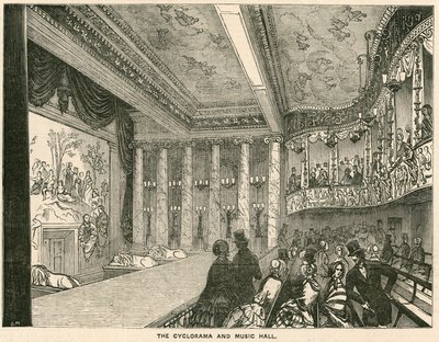 The Cyclorama and Music Hall at the Colosseum, London by English School