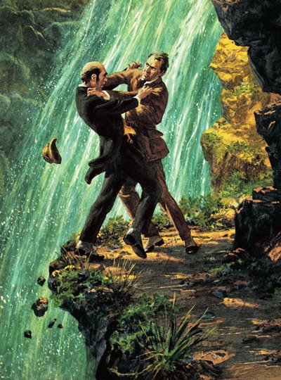 The Death of Sherlock Holmes by English School