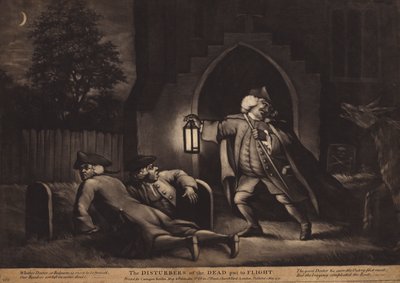 The Disturbers of the Dead Put to Flight by English School