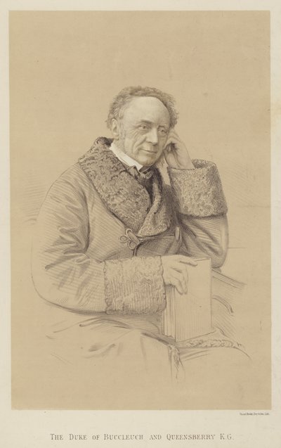 The Duke of Buccleuch and Queensberry, KG (litho) by English School