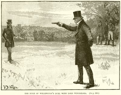 The Duke of Wellingtons Duel with Lord Winchilsea by English School