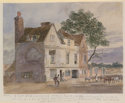 The Earl Grey public house in Lower Chelsea by English School