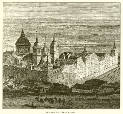 The Escurial, Near Madrid by English School