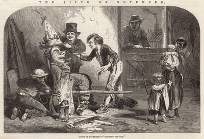 The Fifth of November - Building the Guy by English School