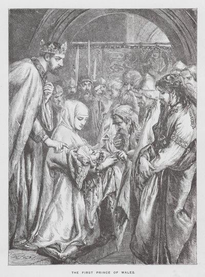 The First Prince of Wales by English School