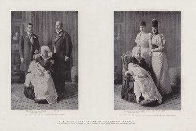 The Four Generations of Our Royal Family by English School