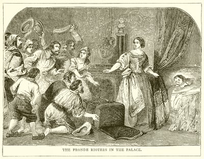 The Fronde Rioters in the Palace by English School