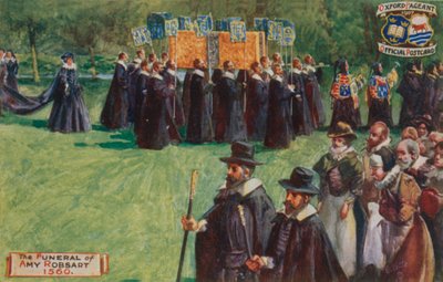 The Funeral of Amy Robsart, 1560 by English School