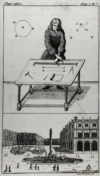 The Garden Designer, the Frontispiece for 