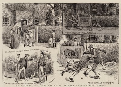 The General Election, the Story of Some Amateur Bill-Posters by English School