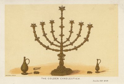 The Golden Candlestick by English School
