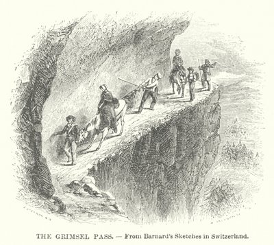 The Grimsel Pass by English School