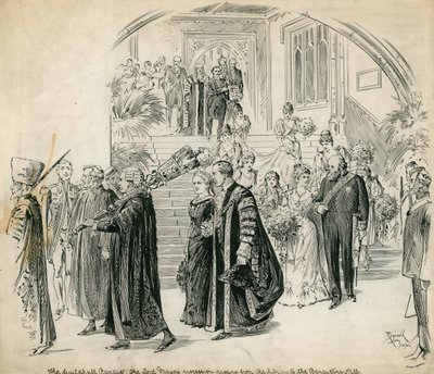 The Guildhall, London, Banquet: The Lord Mayor